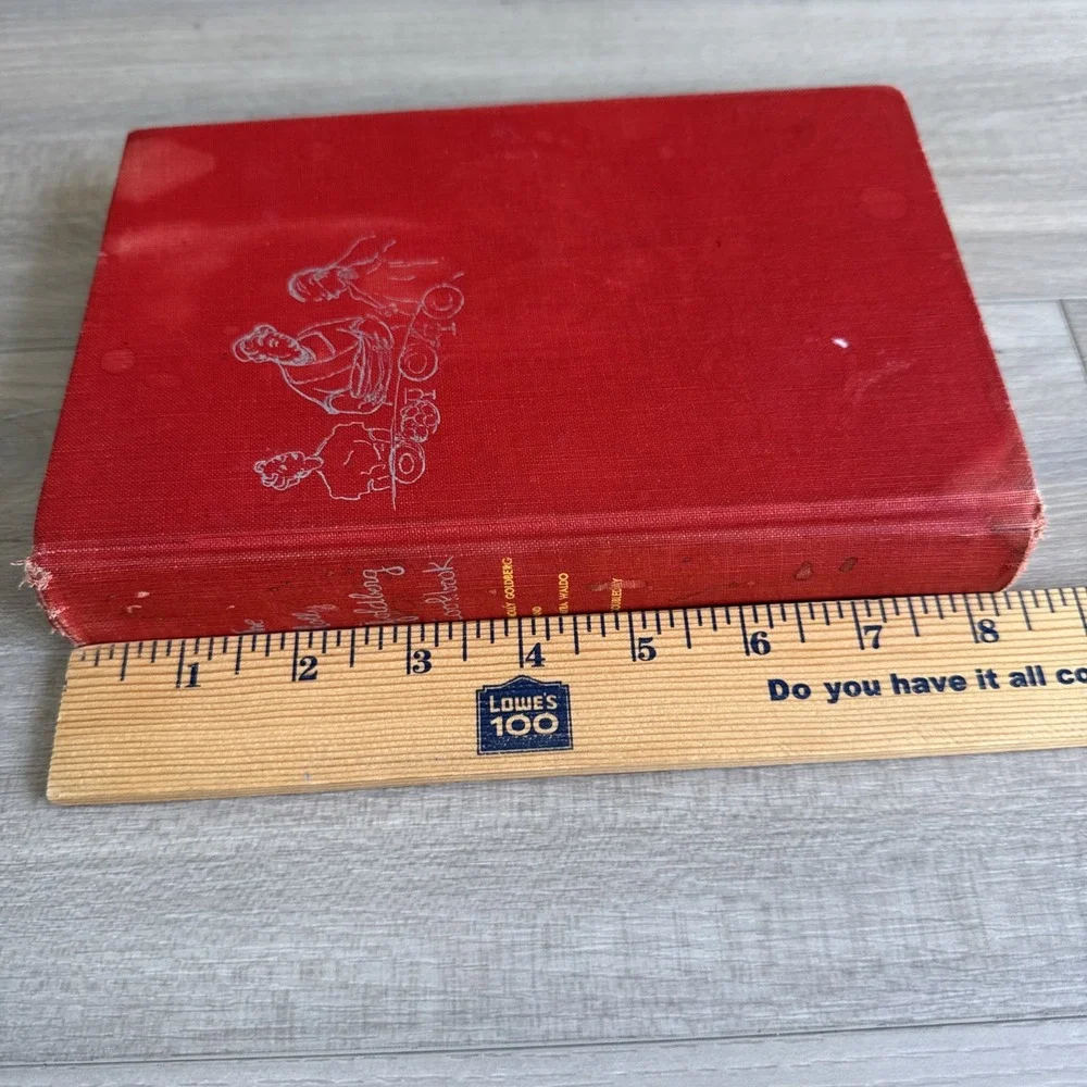 Vtg 1955 Hardcover The Molly Goldberg Jewish Cookbook Gertrude Berg‎ Myra Waldo